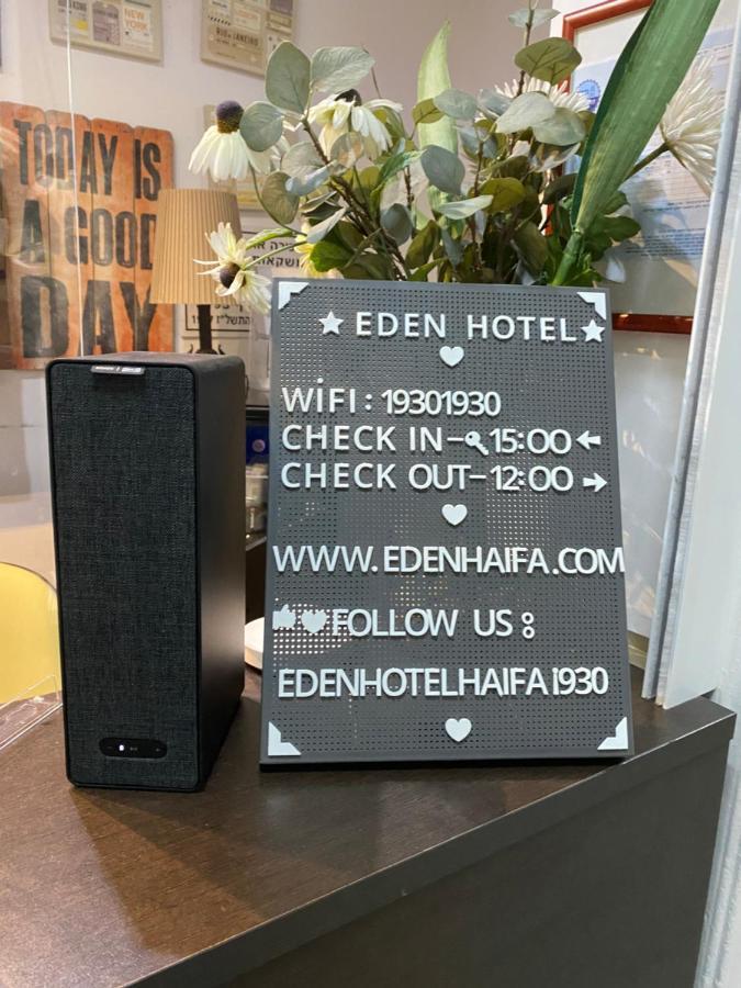 Eden Hotel Haifa Exterior foto